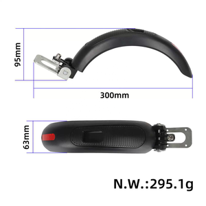 Guardabarros Trasero de Repuesto para Scooter, Freno de Disco para Scooter Eléctrico ES1 ES2 <span class=keywords><strong>ES22</strong></span> ES4, Piezas de Aluminio, Fácil Instalación - Product Image 4