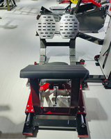 Machines de musculation à charge sélectionnable pour salle de sport commerciale : Machine à fessiers pour Hip Thrust