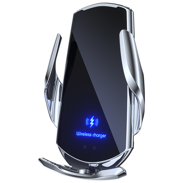 Smart Sensor Car Phone Wireless Charger 15W Fast Charging Auto Clamping Car Holder Air Vent Phone Holder