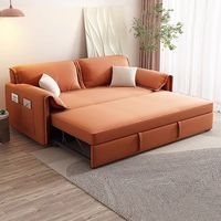 Elefantenohr-förmiges, faltbares, multifunktionales, kleines, einteiliges Teleskopbett im minimalistischen, modernen Design mit hochelastischem Schaumstoff