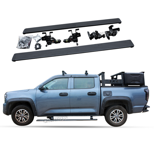 Pickup Retractable Automatic Power Step Aluminum Alloy Electric Running Boards Side Steps for jeep wrangler Jk Mercedes Benz G