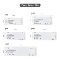 Transformateur d'éclairage LED DC12V 2A 3A 5A 8A, adaptateur d'alimentation avec port Dupont, driver pour bande LED, éclairage DIY pour armoire, placard, étagère