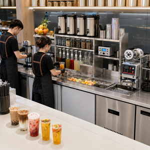 เคาน์เตอร์ร้านชานมไข่มุกคุณภาพสูง โซลูชั่นครบวงจร พร้อมใช้งาน - Product Image 1