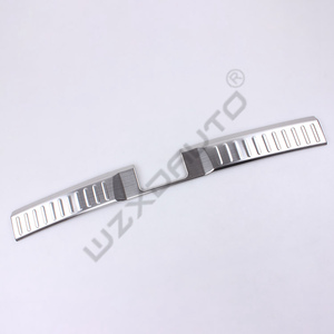 For Vitara Accessories 2016 2017 ABS <b>Chrome</b> Inner Rear Bumper Foot Plate 1 Pcs - Product Image 3