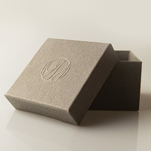 Caja de <span class=keywords><strong>Perfume</strong></span> Rígida Personalizada con Logotipo en Relieve, Empaque Ecológico de Papel con Inserto para Fragancias, Joyería de Vidrio, Estuche de Regalo - Product Image 4