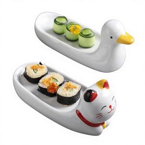 Soporte Creativo para Palillos de Cerámica, Bonito Soporte para Palillos de Sushi con Forma de Ballena, Soporte para Cubiertos, Reposapiés para Mesa de Comedor, Restaurante, Fiesta - Product Image 1