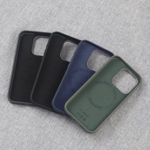 Funda de Teléfono Magnética de Cuero con Diamantes Personalizada para <span class=keywords><strong>iPhone</strong></span> 15 16 Pro Max, Cuero PU de Lujo, Protección Completa a Prueba de Golpes - Product Image 5