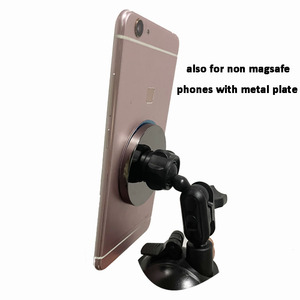 <span class=keywords><strong>Support</strong></span> magnétique universel flexible pour téléphone et tablette, avec adaptateur à rotule de 17 mm, pour bureau, remplacement, fixation magnétique puissante - Product Image 6
