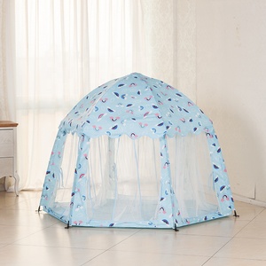 Casa de Juegos Infantil Asweets para Interiores y Exteriores, Tienda de Campaña de Conejo Rosa con Montaje de un Solo Botón para Niños, Tienda de Campaña de Gasa - Product Image 4