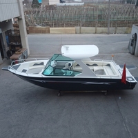 Offre Spéciale – Bateau à Moteur Soudé en Alliage d'Aluminium de 8,1 m pour 10 Personnes, Idéal pour la Pêche et les Loisirs sur Océan et Rivière, pour Sports Nautiques