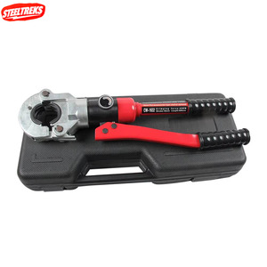 YQK-1632 Manual Hydraulic <strong>Pipe</strong> Crimping Tool Kit 8T PEX Plumbing Pressing Plier TH U SV Die Poly Tube Connection Swaging Device - Product Image 1