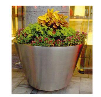Modular Outdoor Stainless Steel Planter Box Planter Large Flower Pots · image 2