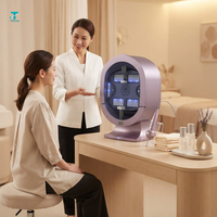 Analyseur de peau intelligent Ai Skin Analyzer, appareil d'analyse faciale 3D pour scanner Visiae, portable Hhydrae Smart