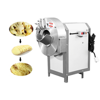 Gember & Champignonfruit Snijmachine Voor Groenten En Meelkerncomponenten Omvatten Motor
