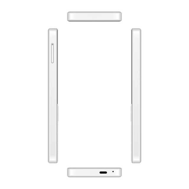 DOOV R77 2.8 Inch IPS Dual SIM 4G Keypad Phone Android Button Mobile Phone No Camera Privacy Device for Factory School Office