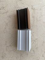 Profils en PVC pour fenêtre coulissante colorée avec isolation thermique insonorisante, conception anti-bruit