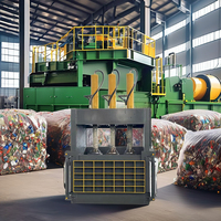 Presse à balles hydraulique verticale pour foin, coton et vêtements