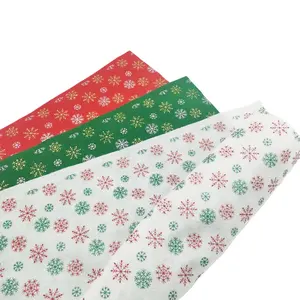 Tissu de Noël coloré pp feutre tissu imprimé paillettes poudre tissu feutre rouleaux
