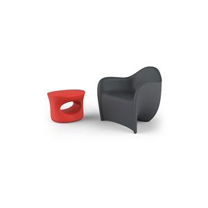 كراسي أريكة مخصصة لغرفة المعيشة، أثاث عصري مريح وآمن من البلاستيك المصبوب بالدوران بألوان متعددة على الطراز الأوروبي - Product Image 4