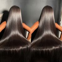 Pelucas de Encaje HD con Cabello Virgen, Densidad 250, Pelucas de Cabello Humano Liso de 30 Pulgadas, Pelucas Frontales de Encaje, Peluca de Cabello Humano Brasileño Natural sin Pegamento