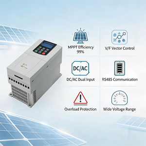 Convertisseur de pompe solaire à haute efficacité JNN série LW9000 avec MPPT CVT pour contrôler les pompes à courant continu - Product Image 2