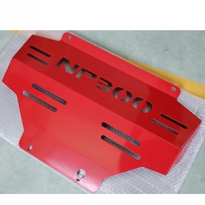 Red 3 mét thép NP300 bảo vệ động cơ phụ tùng ô tô động cơ underguard phụ kiện xe hơi động cơ trượt tấm cho Nissan NP300 2015-2020 - Product Image 3