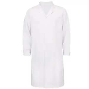 Polyester Bông Y Tế labcoat cho nam giới và phụ nữ