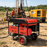 Générateur d'essence portable refroidi par air 5 kW à démarrage automatique et manuel, monophasé 220 V, pour usage domestique d'urgence – Vente directe usine