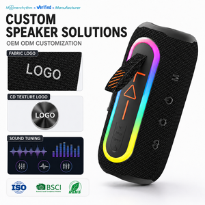   Altavoz Bluetooth 5.3 Estéreo de <span class=keywords><strong>6</strong></span> Pulgadas con Radio FM, Sonido Nítido para Exteriores, Altavoz Inalámbrico Multifuncional - Product Image 1