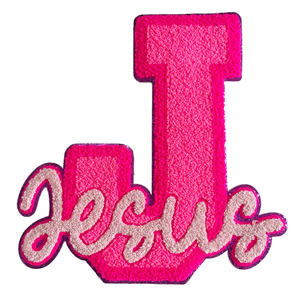 Parches Termoadhesivos Bordados en Chenilla de PVC Blanco Personalizados de Alta Calidad, 26x8.7cm, para Decoración de Sudaderas con Capucha para Hombre/Mujer - Product Image 1