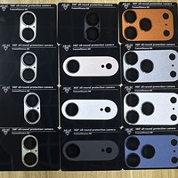 Pelindung Lensa Kamera iPhone 17, Penyerapan Kuat, Ramah Casing, Film Kaca Temper Metal untuk iPhone 17 Pro Max 17 Air