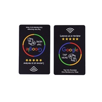 Base Personalizada con NFC para Reseñas de Google para Restaurantes y Cafés, Resistente al Agua, con Código QR, Frecuencia de 13.56MHz, Base de Acrílico y PVC Impreso 213 215 216