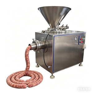 Embutidora de Salchichas Eléctrica Automática con Sistema Hidráulico para Salchichas de Pollo y Rellenos Viscosos Sin Oxidación - Product Image 6
