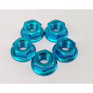 Đa năng Hex mặt bích gr2 GR5 <span class=keywords><strong>Titanium</strong></span> Nuts Trọng lượng nhẹ Fastener Kit cho xe đạp đua và UAV Drone xây dựng - Product Image 1