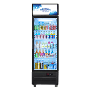 Visicooler 550 <span class=keywords><strong>Litros</strong></span> Enfriador de exhibición de bebidas comercial de titanio de <span class=keywords><strong>2</strong></span> puertas Enfriador de refrigerador de temperatura única - Product Image 4