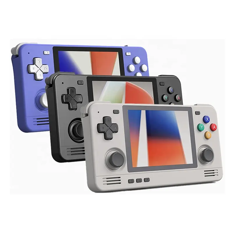 Pocket Mini Retroid Pocket 2S Consoles de jeux vidéo 64 bits Écran IPS 3.5 pouces 4K Sortie TV H-D 3 Go + 32 Go Boîte de jeu portable