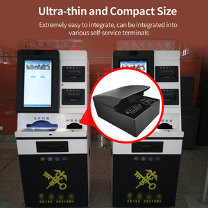 LONVILL Lecteur d'identification en libre-service intégré avec lecture automatique MRZ OCR pour passeports électroniques et papier, cartes d'identité et permis de conduire - Product Image 4