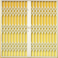 Portes coulissantes rétractables modernes en acier inoxydable, couleur acier