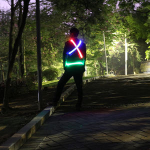 Cintura Sportiva Elastica Riflettente con Motivo a Reticolo per Corsa - Product Image 2