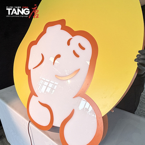 Insegne LED in Vinile Acrilico Serie 3M, Lettere Personalizzate per Negozi, Colore del Carattere Personalizzabile, Durevoli, Impermeabili per Esterni - Product Image 4