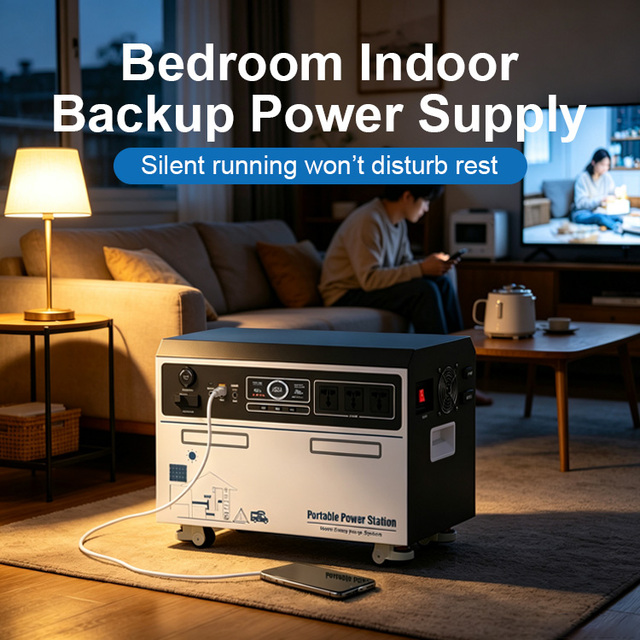 10000W Portable Power Stations Solar Generator LiFePO4 Backup Power for Outdoor & Home