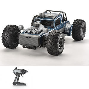 Coche teledirigido de cuatro ruedas con Control remoto, juguete de coche con pulverizador, ruedas grandes vs <span class=keywords><strong>Crazon</strong></span> 1/10, 333 - Product Image 1