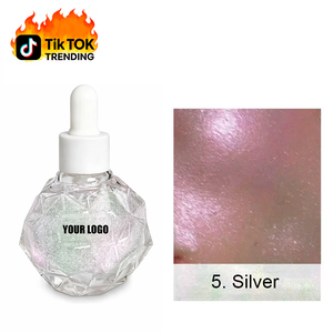 Huile Scintillante Éclaircissante Végétalienne en Gros, Huile Illuminatrice Visage et Corps Entièrement Naturelle, Logo Personnalisé, Marque Privée, 30ml - Product Image 3