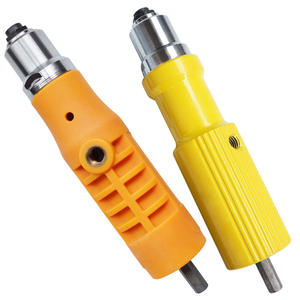 Rivetteuse pneumatique électrique avec adaptateur pour rivets à tirer, tête de rivet en alliage d'aluminium pour applications de rivetage latines - Product Image 1