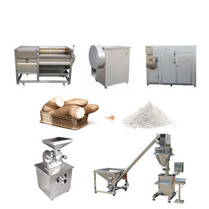 Assurance qualité Machines à farine de manioc Ligne de production de poudre de manioc Machine industrielle de traitement de farine de manioc - Product Image 1
