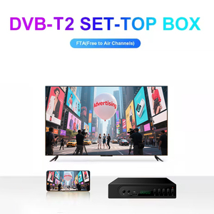 Nhà máy kỹ thuật số HD <span class=keywords><strong>DVB</strong></span> <span class=keywords><strong>T2</strong></span> mặt đất <span class=keywords><strong>Receiver</strong></span> Set Top Box H.265 tùy chọn MPEG 1080P Độ Phân Giải thu truyền hình vệ tinh - Product Image 6