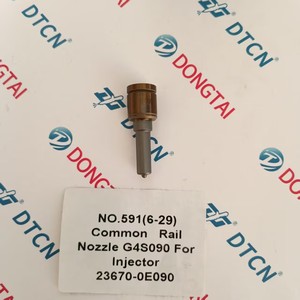 Ugello di iniezione Common Rail del carburante Diesel n. 591(6-29) G4S090 per l'iniettore di Desno G4 23670-0E090 - Product Image 6