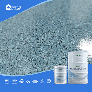 Premium Water-based Colored Sand <strong>Epoxy</strong> <strong>Floor</strong> <strong>Coating</strong> High Hardness Strong Adhesion Wear-resistant And Slip-resistant <strong>Coating</strong> - Product Image 1
