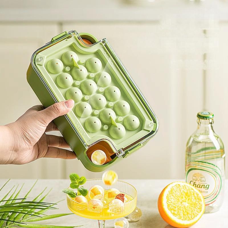 Легкий выпуск, новые оптовые лотки для льда для морозильной камеры, формы для льда с пластиковым контейнером, квадратные формы для льда