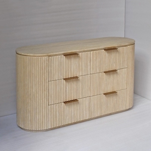 <span class=keywords><strong>Banc</strong></span> TV en travertin naturel glamour français commode design moderne <span class=keywords><strong>rangement</strong></span> mural pour chambres à coucher de luxe salons - Product Image 2